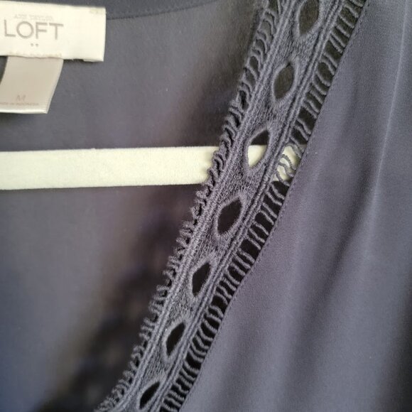 Loft Blue Woven Top - Picture 3 of 4
